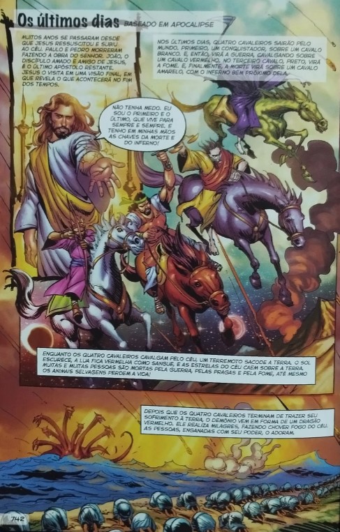 A história da Salvação do Mundo, a visão dos últimos dias Apocalipse