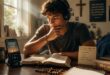 Jovem católico discernindo se pode ouvir música secular