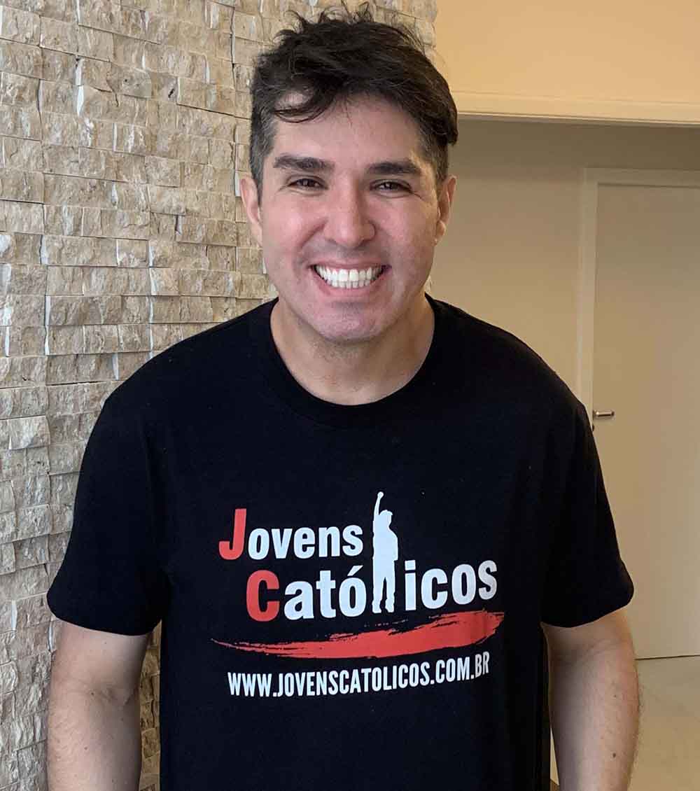 camisetas católicas para juventude católica