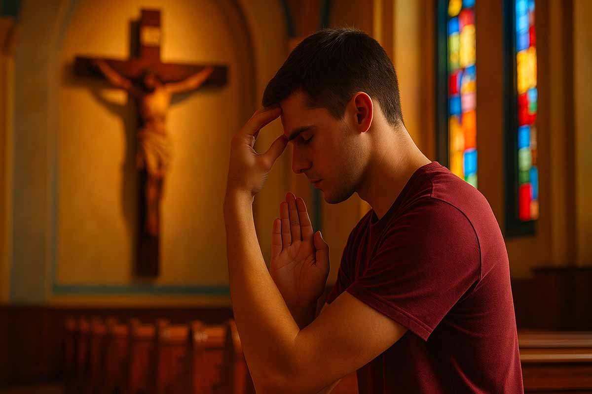 Descubra o verdadeiro significado do Sinal da Cruz, quando e como fazê-lo corretamente segundo a Igreja Católica. Um gesto de fé e amor a Deus. Sinal da Cruz: Significado, Quando Fazer e Por Que É Essencial para Jovens Católicos