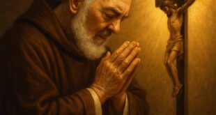 Descubra as mais belas orações Padre Pio Fica comigo Senhor, preces de cura, entrega e proteção que fortalecem a fé e trazem paz interior.