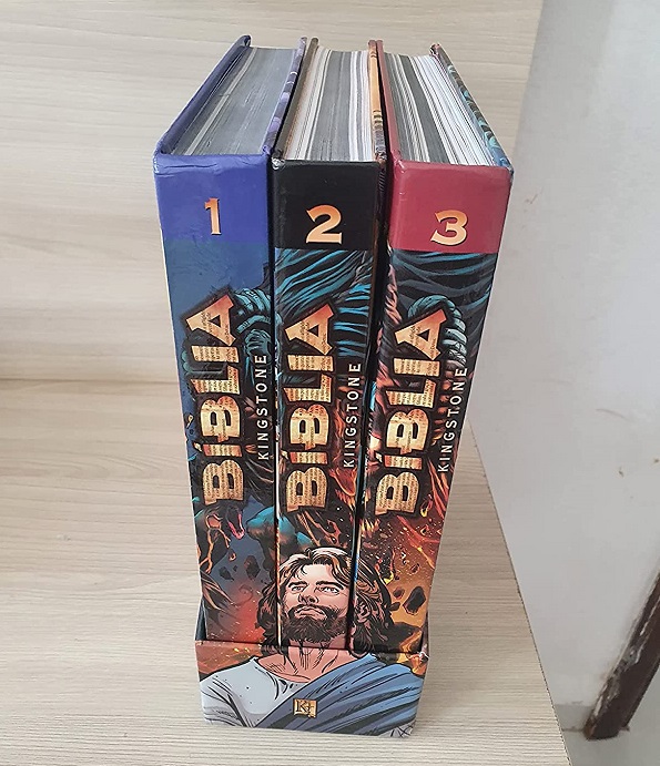 Bíblia em Quadrinhos Kingstone Box Completo 