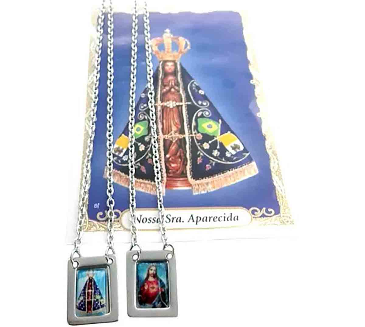 Para que serve o escapulário de prata de Nossa Senhora Aparecida, seu significado e poderosa oração poderosa