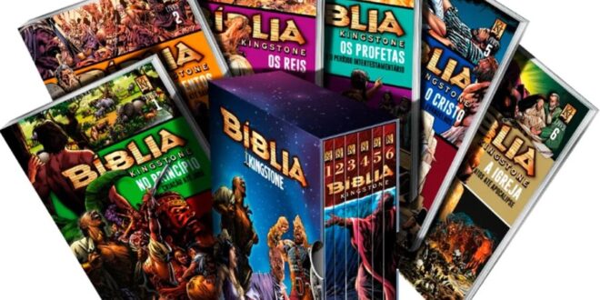 Análise completa da Bíblia em Quadrinhos Kingstone: fidelidade bíblica, qualidade, pontos positivos e se vale a pena para jovens católicos.