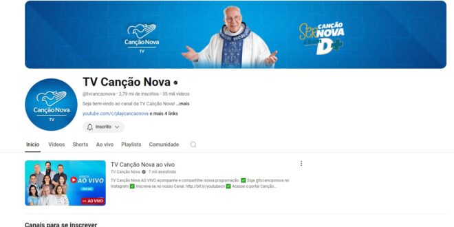 Canção Nova Ao Vivo, saiba como assistir agora