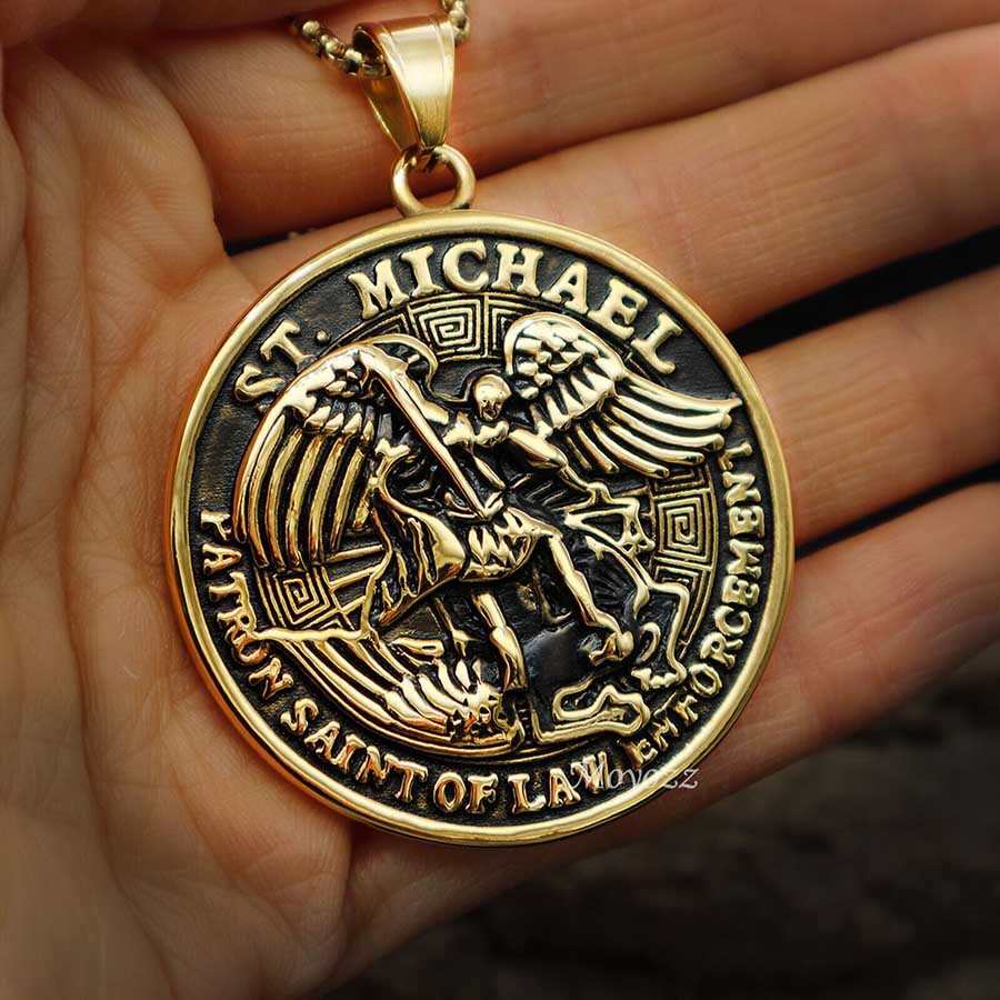 Medalha de São Miguel Arcanjo de Ouro Significado