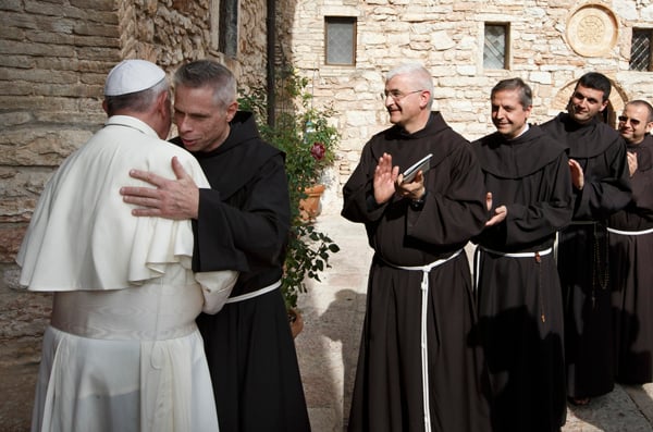 Ordem dos Franciscanos e o Papa Francisco