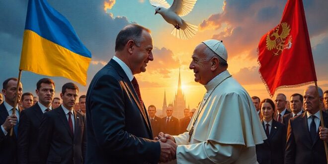 A posição do Papa Francisco e do Papa Leão XIV sobre a guerra Rússia Ucrânia e os esforços da Igreja por paz, diálogo e ações humanitárias.