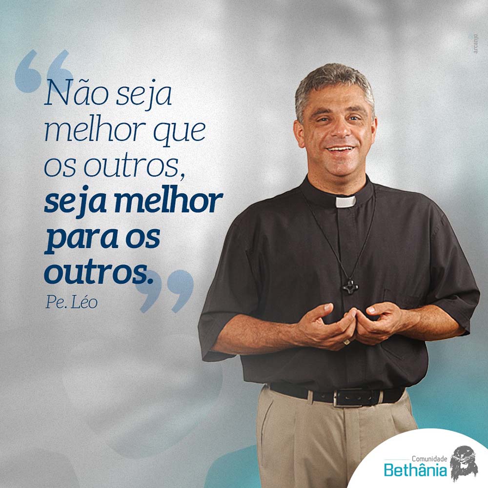 Fundador da Comunidade de Bethânia Padre Léo