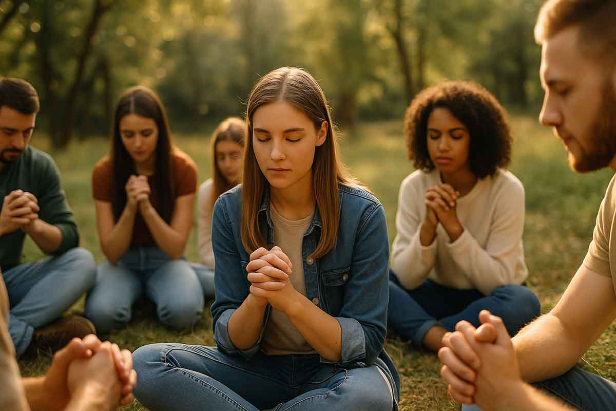 Descubra mais de 30 temas para retiro espiritual católico com orações, reflexões e ideias para jovens e grupos paroquiais.