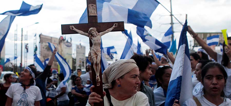 Na Nicarágua, governo de Daniel Ortega persegue a igreja católica