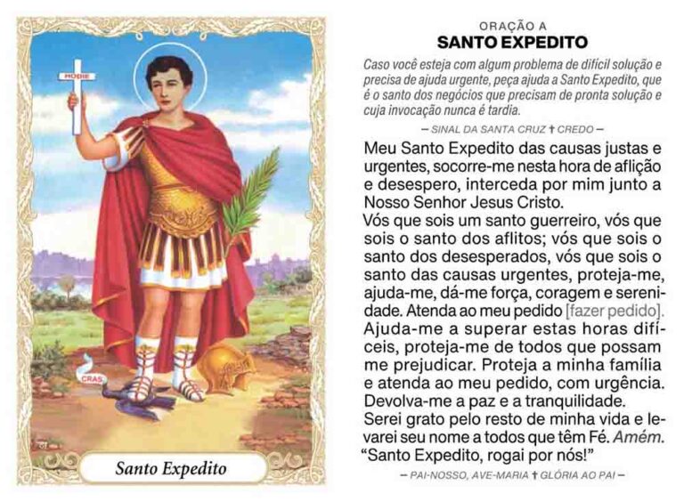 Oração De Santo Expedito Urgente – MTSIVC