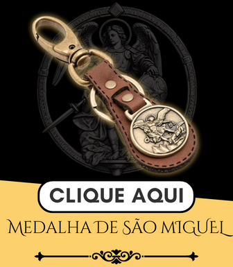 Banner Chaveiro da Medalha de São Miguel Arcanjo