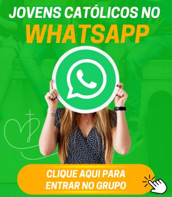Banner grupo dos jovens católicos no Whatsapp