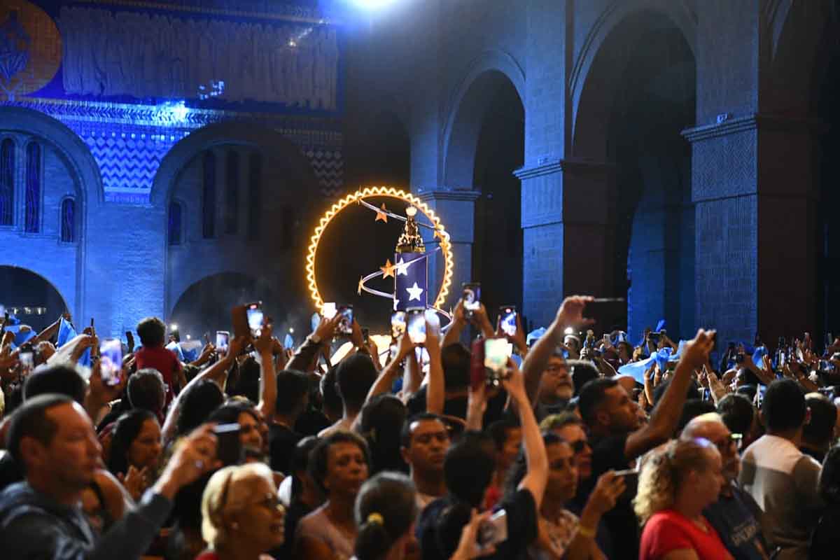 Missa da festa da padroeira do Brasil, Nossa Senhora Aparecida, em 2024