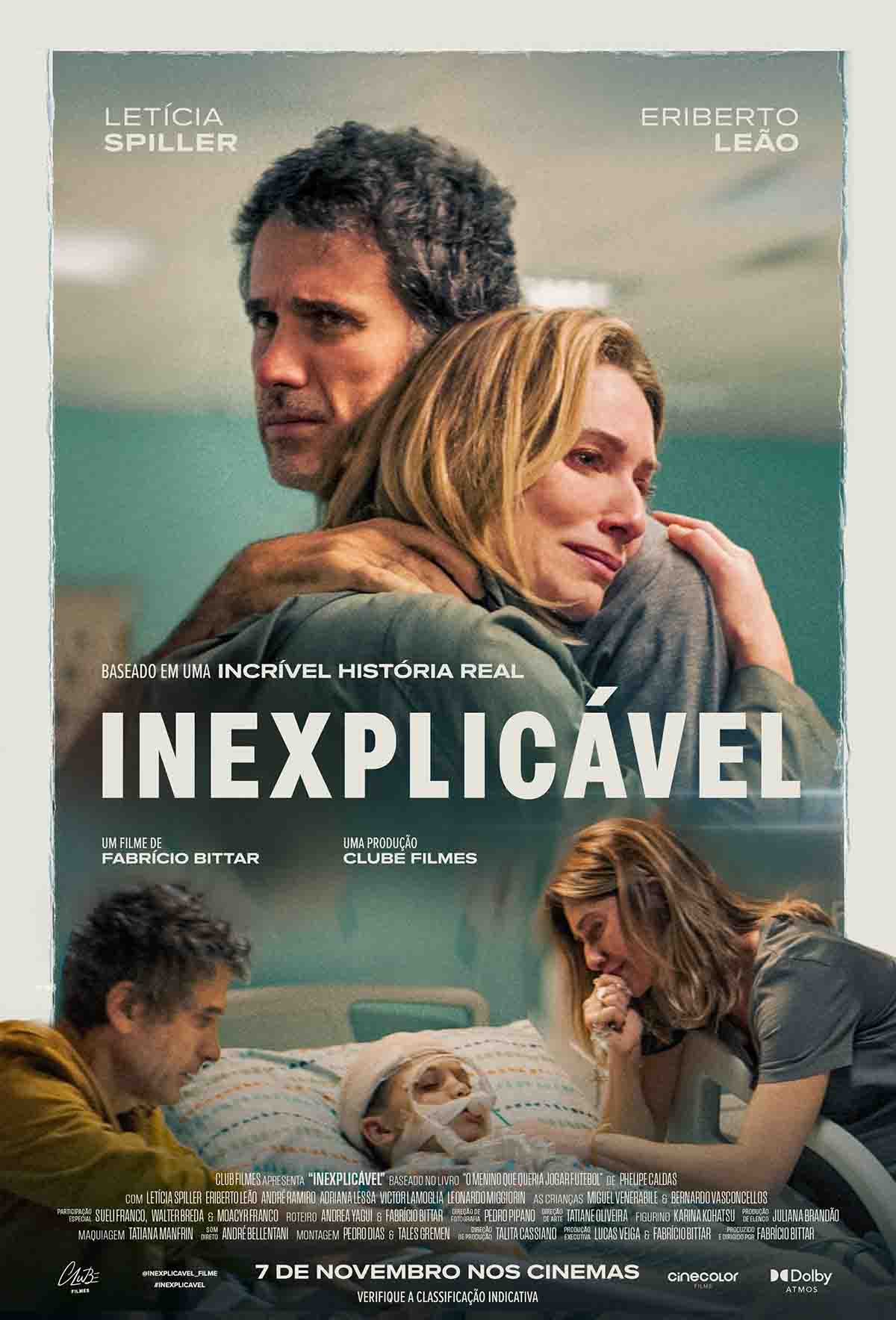 Cartaz do filme nacional Inexplicável