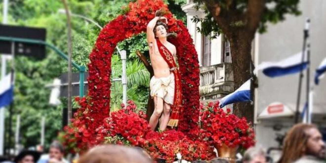 Imagem de São Sebastião, o santo protetor da Cidade Maravilhosa, irá visitar uma variedade de hospitais, capelas e templos no estado do Rio de Janeiro com o objetivo de transmitir uma mensagem de paz e esperança.