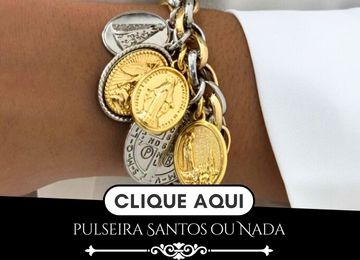 Pulseira Santos ou Nada dos Jovens Católicos