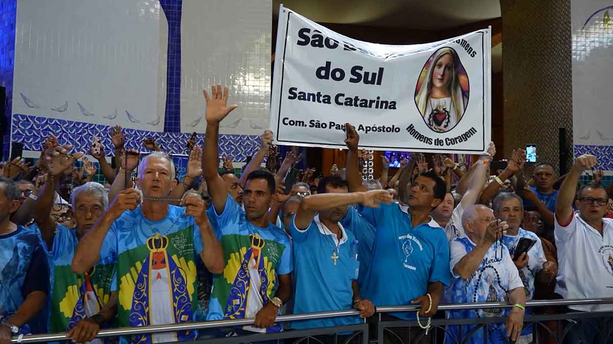 Programa da Tv Aparecida fala sobre a missão do Terço dos Homens.