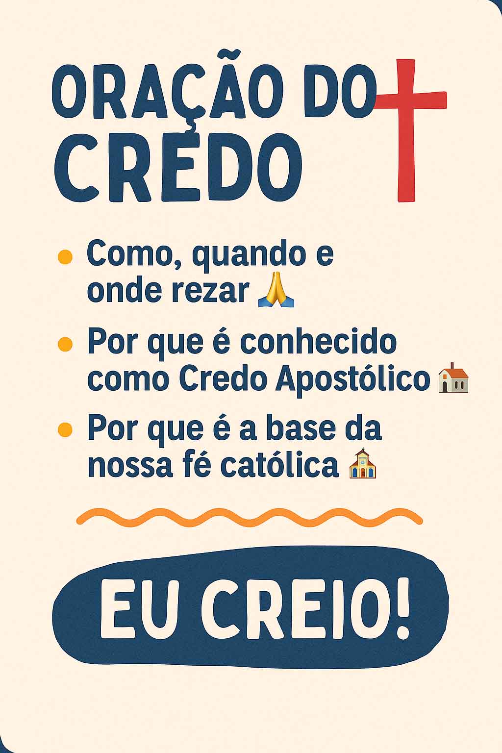 Saiba porque a Oração do Credo Apostólico faz parte da base da nossa fé católica.