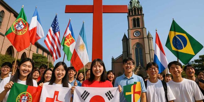 Rolou na Coreia do Sul o evento que reúne milhares de jovens católicos em preparação para a JMJ 2027