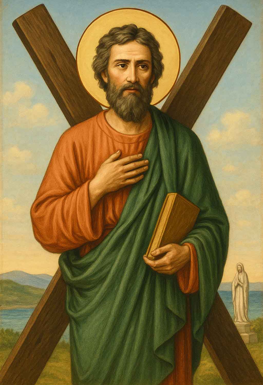 Significado e importância de Santo André para igreja católica, conheça sua história de vida completa Saiba quem foi Santo André, sua importância para igreja, orações, dia, milagres, do que Ele é padroeiro e protetor.