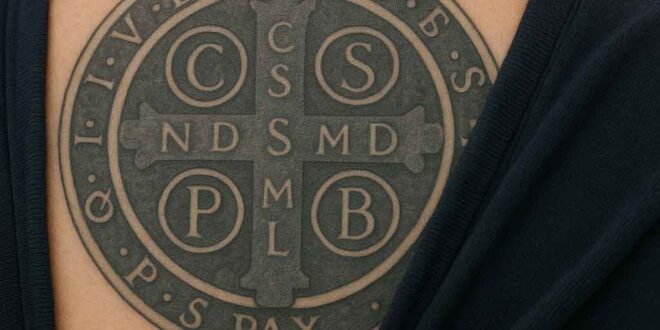Tatuagem da Medalha de São Bento: Por Que Está Se Popularizando Tanto Entre os Jovens Católicos Fazer esse Sacramental