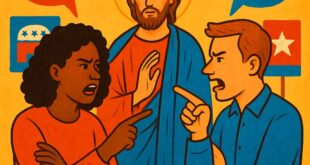 Discordar sobre política sem brigar. A visão da Santa Igreja Católica sobre discordar politicamente com respeito e amor ao próximo.