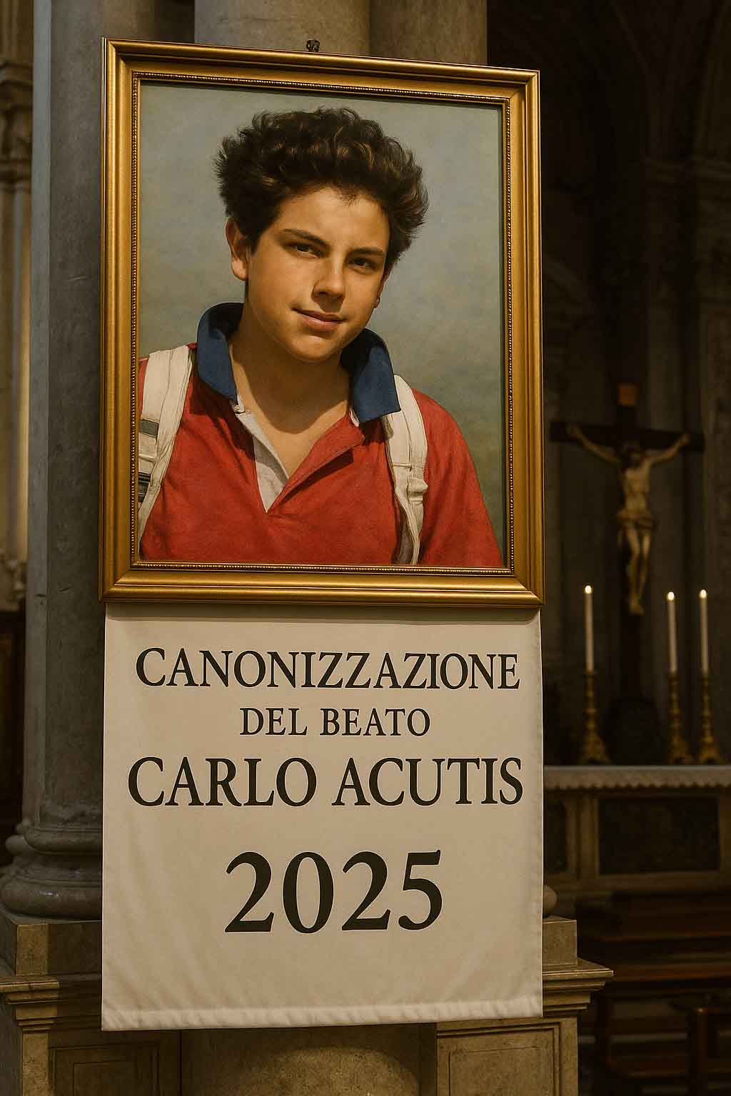 Nova data de 2025 para Canonização do Beato Carlo Acutis, 07 de setembro Foi determinada pelo Papa Leão XIV a Canonização do Beato Carlo Acutis, o Santo Millenial Padroeiro da Internet
