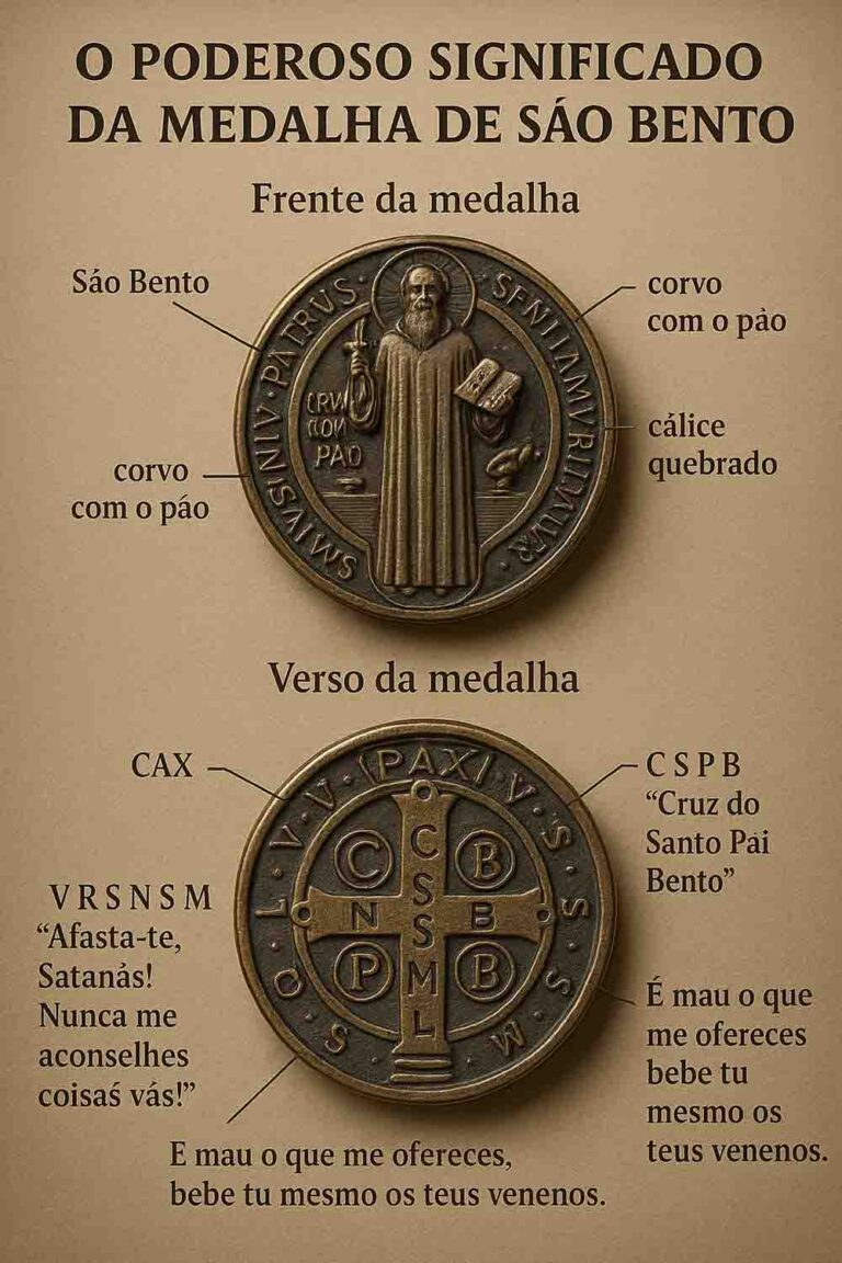 A Medalha de São Bento: Um Escudo Espiritual Contra o Mal