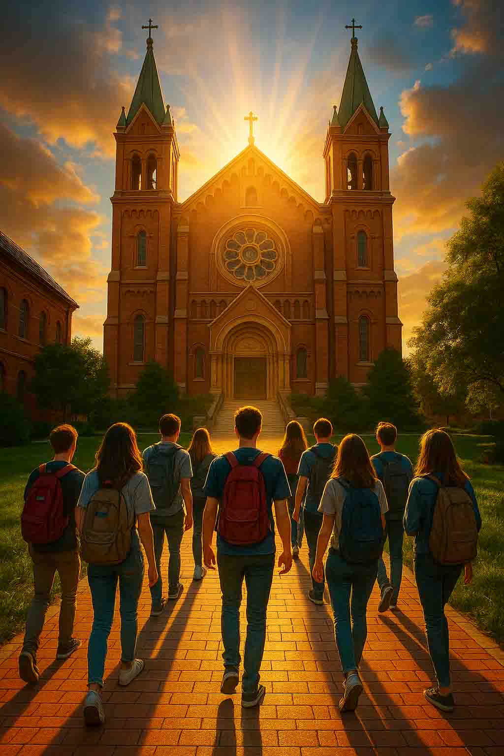 O retorno da Geração Z para religião católica apostólica romana e como a igreja tem se preparado para isso Por que a Geração Z está se tornando mais religiosa. E como a Igreja Católica pode acolher essa revolução espiritual.