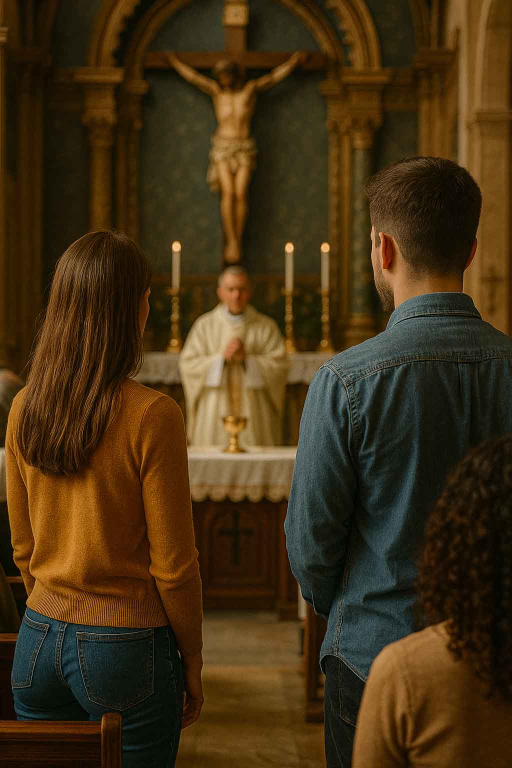 Participar da Santa Missa completa e não só comungar e ir embora antes da benção final do Padre Saiba porque se deve participar da Santa Missa completa e não só comungar e ir embora sem a benção final