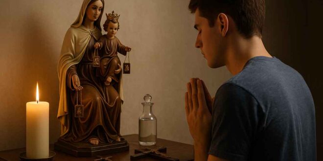 Aprenda Como rezar a Novena de Nossa Senhora do Carmo completa: orações, datas e sentido espiritual para os católicos.