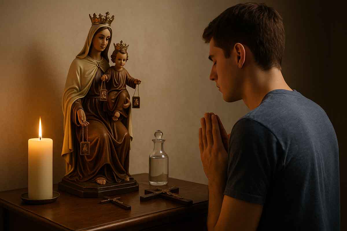 Como o jovem católico pode rezar a novena de Nossa Senhora do Carmo completa Aprenda Como rezar a Novena de Nossa Senhora do Carmo completa: orações, datas e sentido espiritual para os católicos.