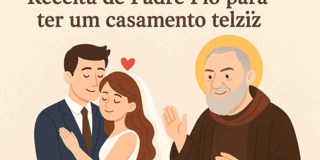 Aprenda a Receita de Padre Pio para Ter um Casamento Católico Feliz: Um Caminho de Santidade a Dois