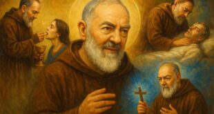 A vida de Padre Pio: seus estigmas, dons sobrenaturais, milagres e legado espiritual reconhecido pela Igreja Católica Apostólica Romana.