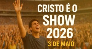 Cristo é o Show 2026 no Mineirão: um festival de fé, música e oração que reúne milhares de jovens católicos em um encontro inesquecível.