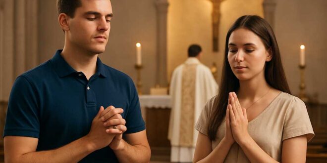 Descubra qual roupa usar na Missa segundo a Bíblia e o Catecismo. Aprenda a se vestir com modéstia e respeito na Santa Missa.
