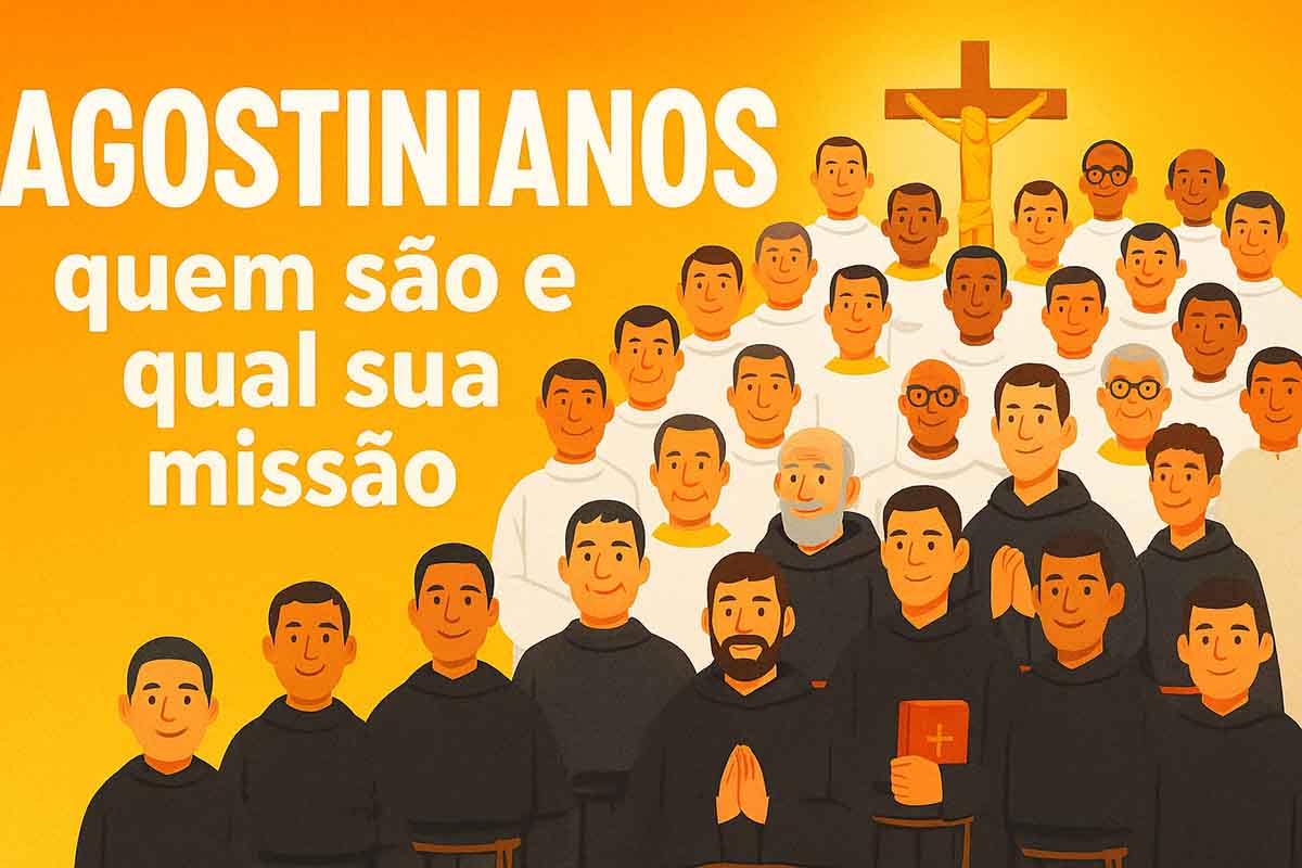 Descubra quem são os agostinianos, seu hábito, missão, espiritualidade e diferença para os franciscanos. Um guia claro e fácil para jovens.