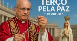 O Papa Leão XIV convocou os fiéis a rezarem o Terço pela Paz em outubro, com destaque para a vigília de 11 de outubro na Praça São Pedro.