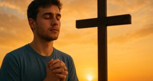 O real significado da Cruz de Cristo para os jovens católicos como símbolo de amor, perdão e vida nova