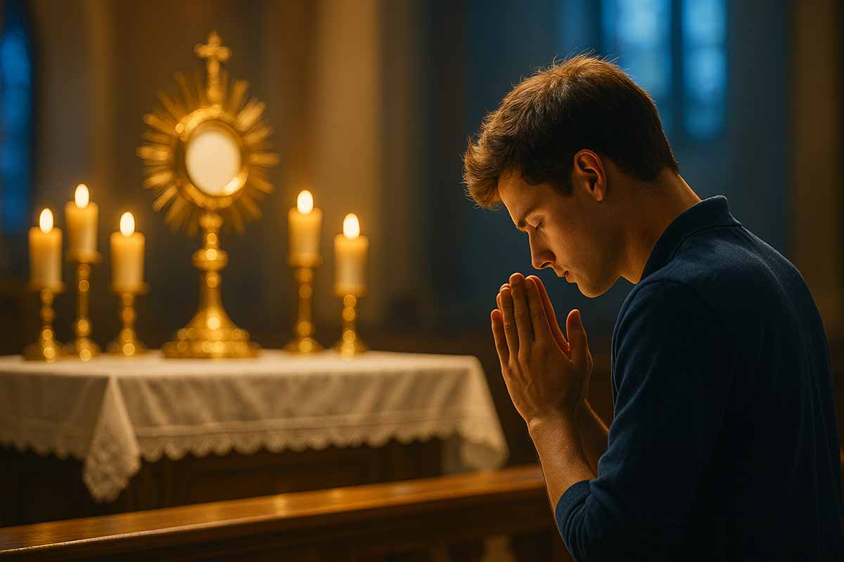 12 Orações Poderosas para Depois da Comunhão: Aprofunde Seu Encontro com Jesus Eucarístico 12 Orações Poderosas para Depois da Comunhão: Aprofunde Seu Encontro com Jesus Eucarístico com a oração correta.