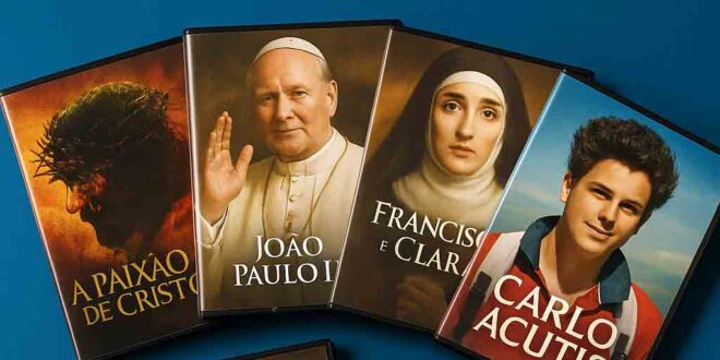Conheça 5 filmes católicos sobre santos que inspiram fé e santidade. Obras que tocam o coração e fortalecem o amor por Deus.