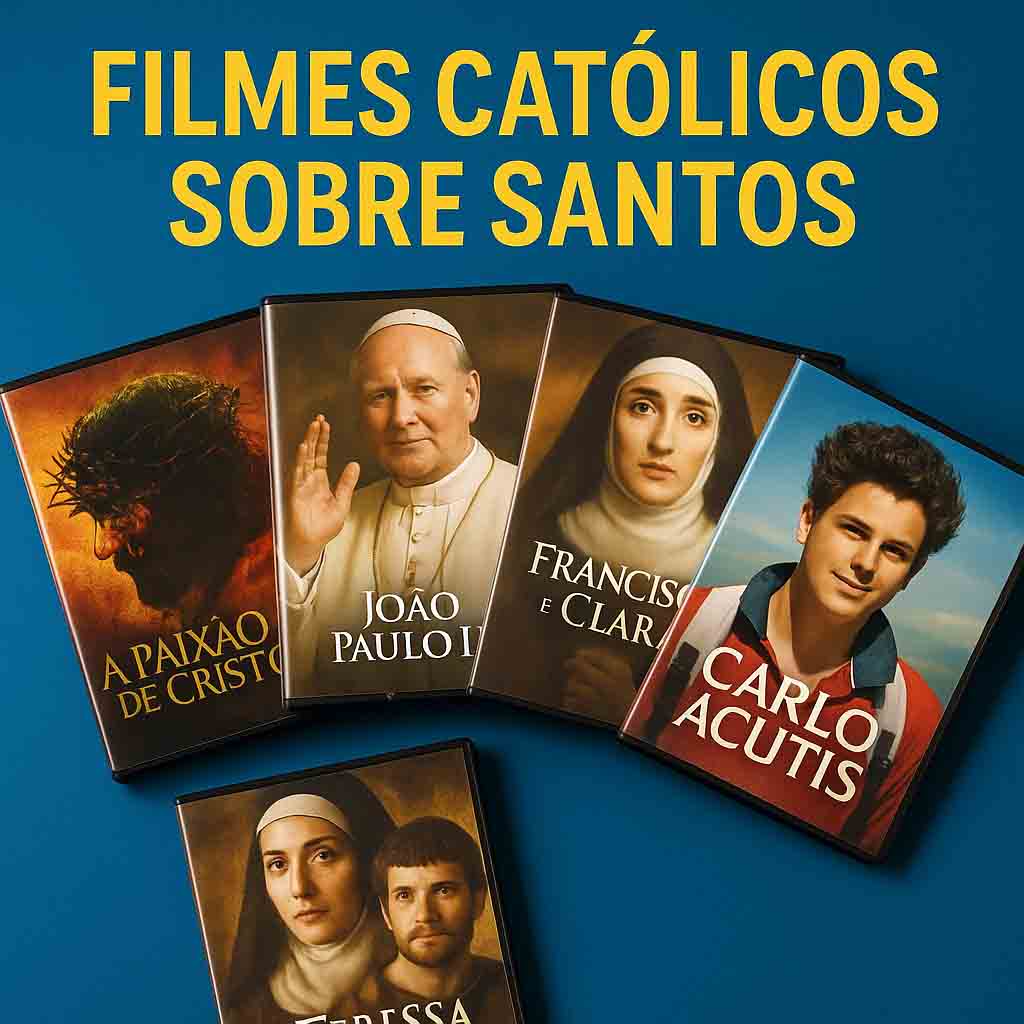 Conheça 5 filmes católicos sobre santos que inspiram fé e santidade. Obras que tocam o coração e fortalecem o amor por Deus.