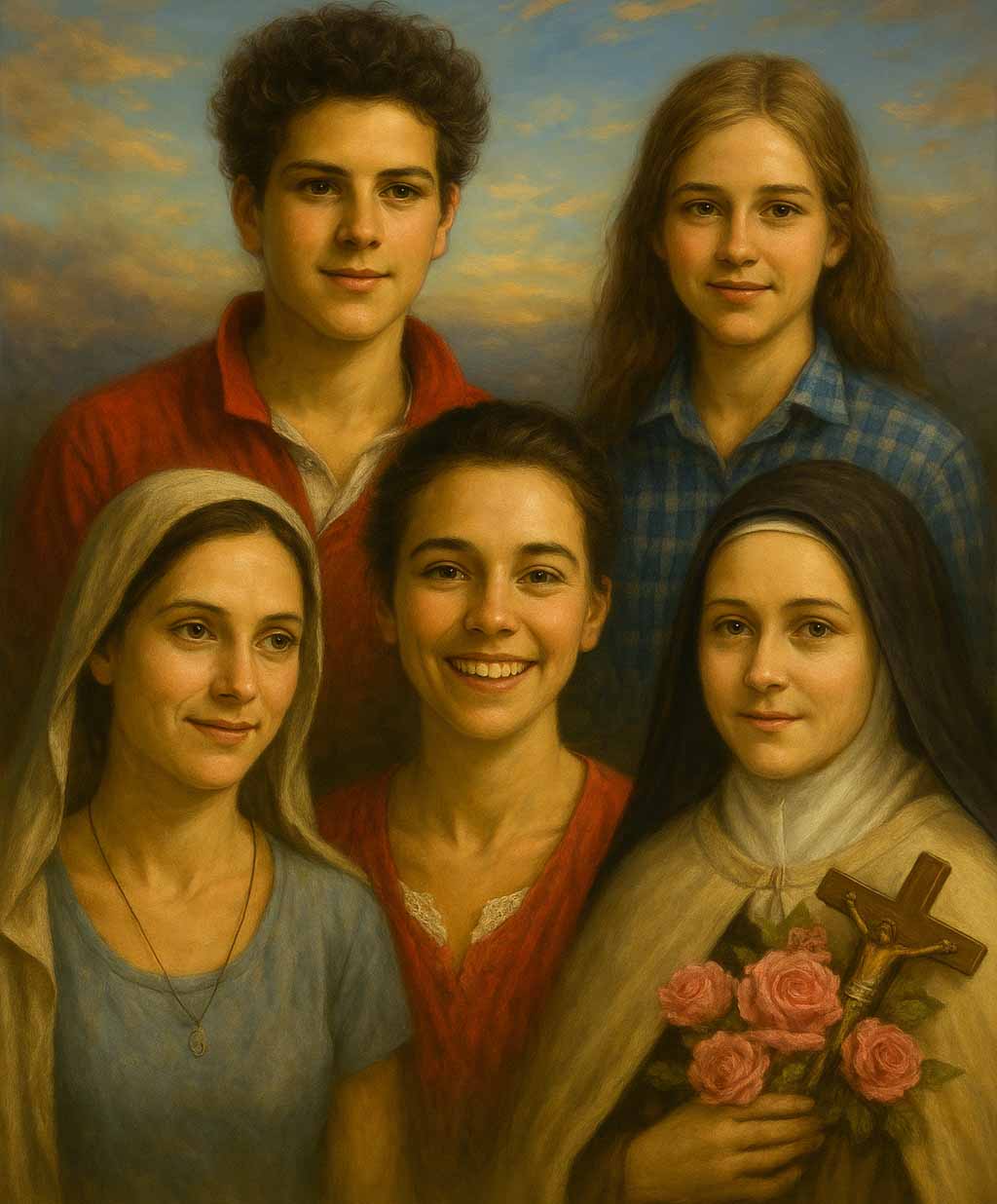 A vida de santo jovem que inspiram à santidade, suas histórias, virtudes e como eles mostram que ser santo é possível mesmo na juventude.