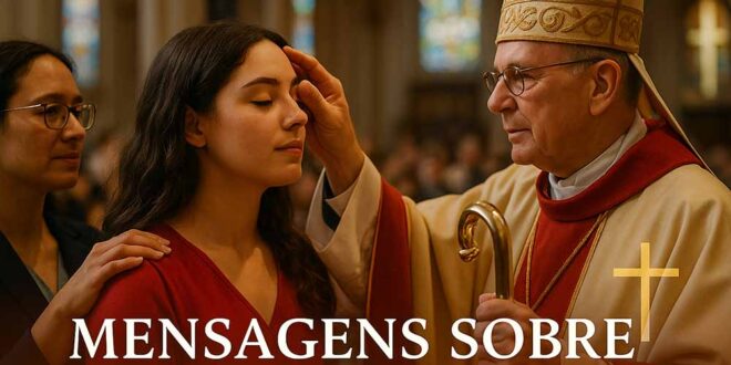 As mais belas mensagens sobre Crisma — bíblicas, devocionais e inspiradoras — para afilhado, afilhada, agradecimento, parabenização e retiro.