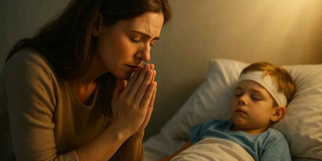 Oração de cura pela criança doente. Veja orações completas e curtas, inspiradas na Bíblia e nos santos, para pedir a Deus por saúde e cura.