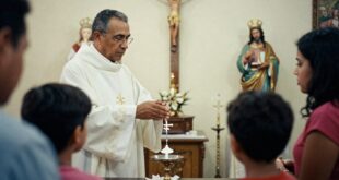 Entenda profundamente a benção do lar católica, como fazê-la, quem pode realizar, oração, salmos, consagração e o significado do giz bento.