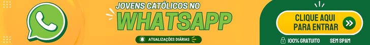 Grupo do Zap do JC - Banner topo do site jovens católicos - 728x90