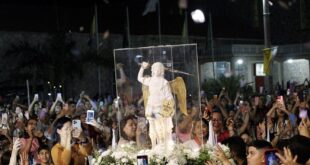 Diocese de Leopoldina recebe a imagem peregrina de São Miguel Arcanjo em missão do Instituto Hesed. Veja programação completa.